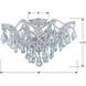 Maria Theresa 5 Light 19 inch Polished Chrome Semi Flush Ceiling Light in Clear Hand Cut
