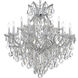 Maria Theresa 19 Light 38 inch Polished Chrome Chandelier Ceiling Light in Clear Hand Cut