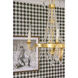 Maizey 6 Light 28 inch Antique Gold Chandelier Ceiling Light