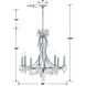 Cedar 8 Light 28 inch Polished Chrome Chandelier Ceiling Light in Clear Hand Cut
