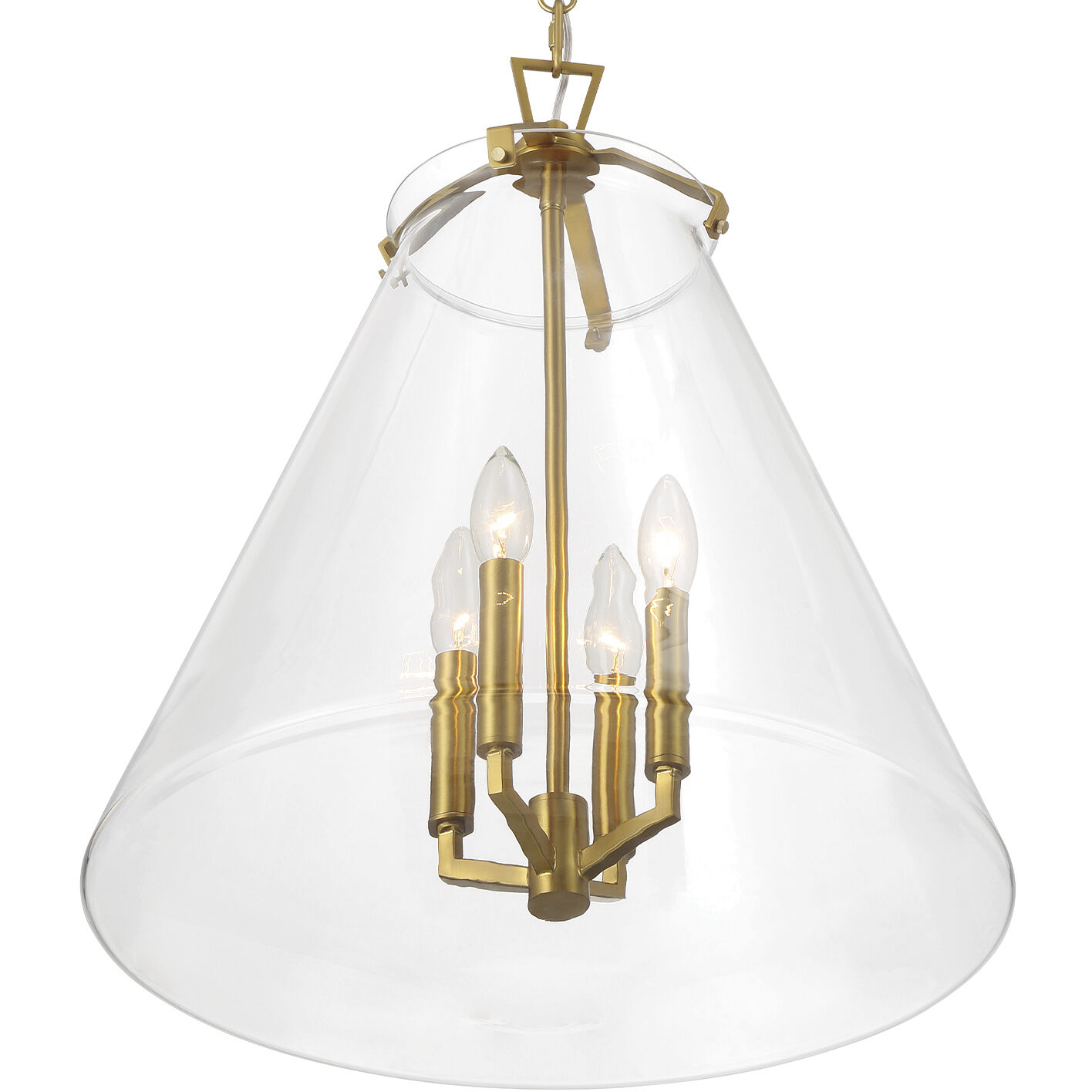 Voss Pendant Ceiling Light in Luxe Gold