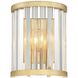 Darcy 2 Light 8 inch Distressed Twilight ADA Sconce Wall Light