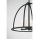 Abbott 4 Light 18.25 inch Black Lantern Chandelier Ceiling Light