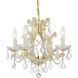 Maria Theresa 4 Light 16.5 inch Gold Mini Chandelier Ceiling Light in Clear Hand Cut