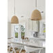 Jasper 3 Light 16 inch Matte White Pendant Ceiling Light