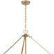 Emory 22 Light 40 inch Modern Gold Chandelier Ceiling Light