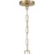 Westwood 5 Light 16 inch Vibrant Gold Chandelier Ceiling Light
