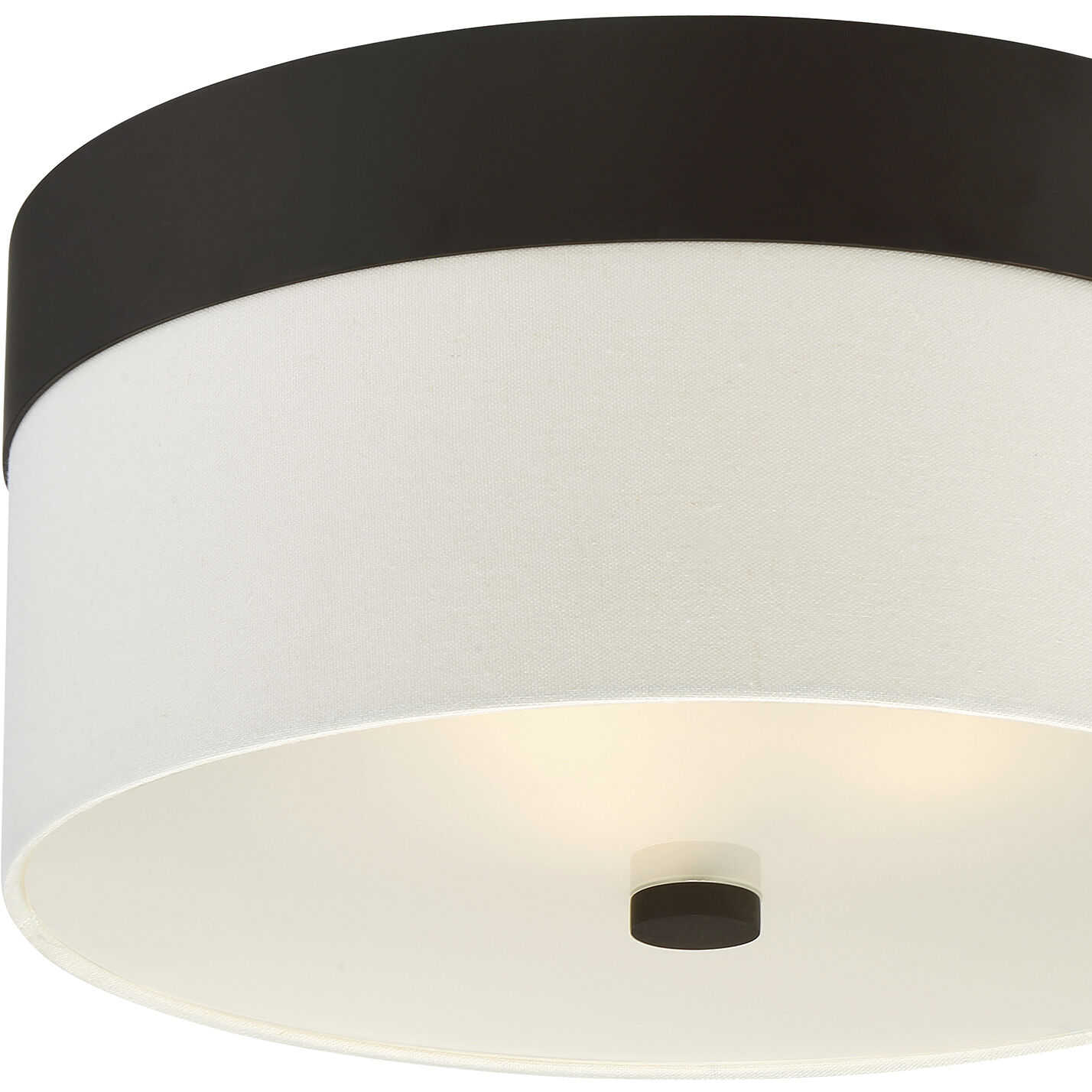 Grayson 3 Light 16 inch Dark Bronze Flush Ceiling Light