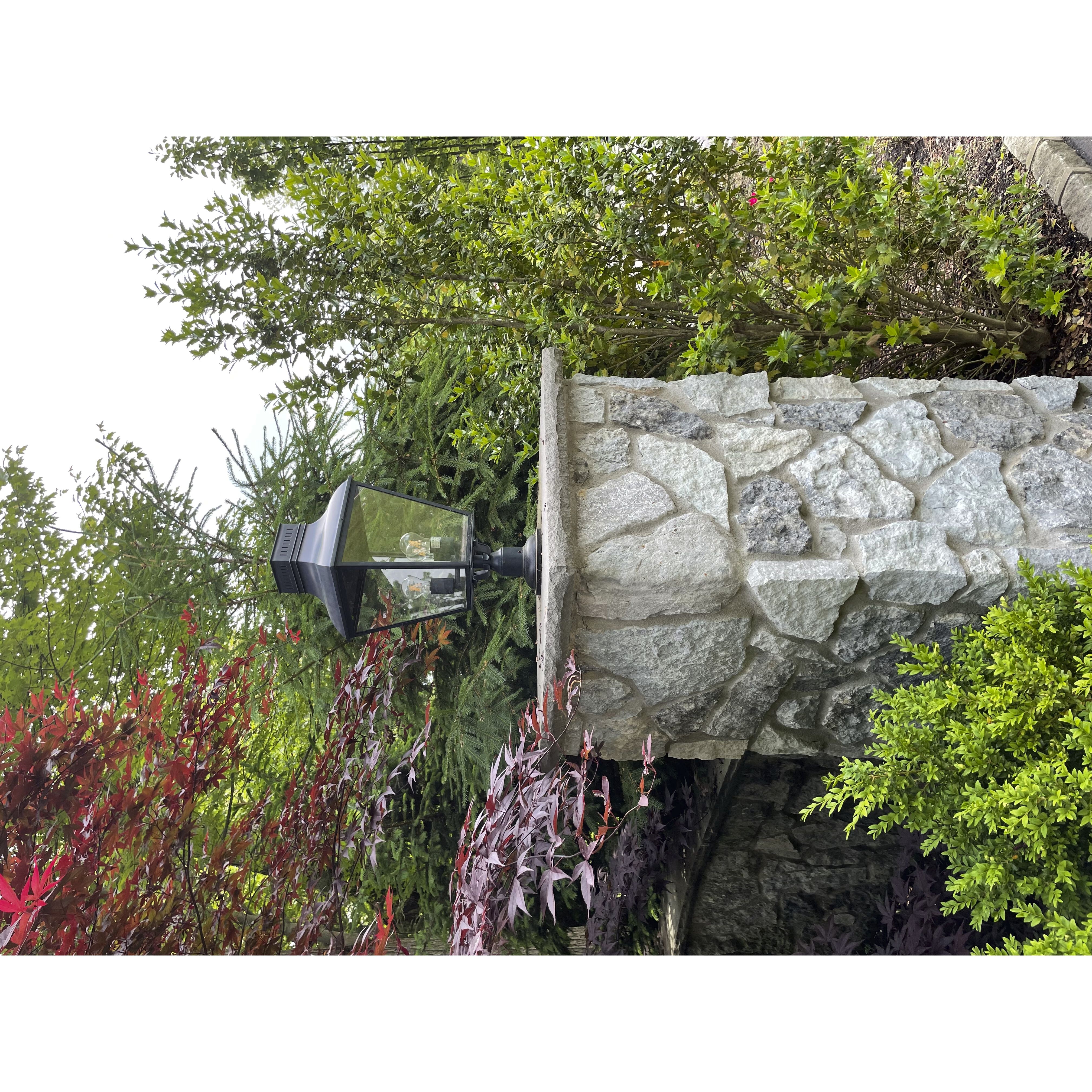 Dumont 3 Light 25 inch Graphite Post