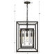 Hollis 4 Light 15 inch Forged Bronze Mini Chandelier Ceiling Light