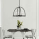 Abbott 4 Light 18.25 inch Black Chandelier Ceiling Light