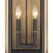 Lendel 4 Light 24 inch Twilight Bronze and Textured Gold Outdoor Sconce