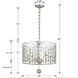 Layla 5 Light 18 inch Antique Silver Chandelier Ceiling Light
