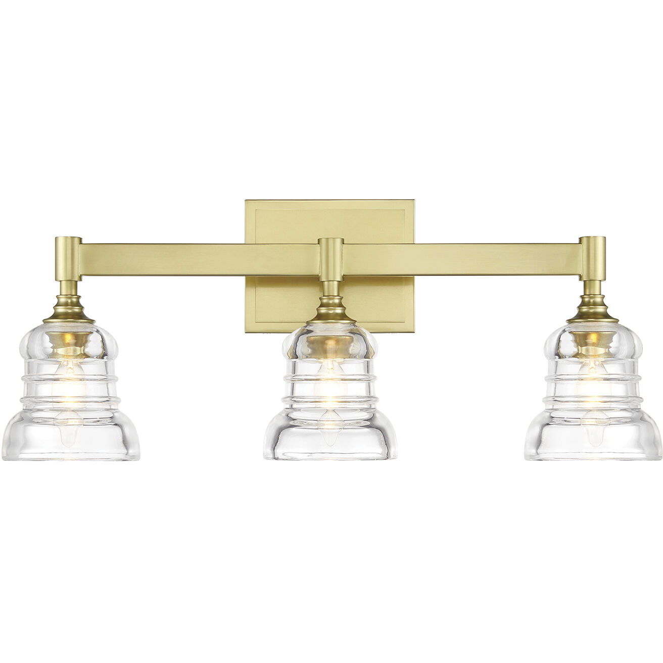 Gregory Bath Vanity Light Wall Light in Aged Brass