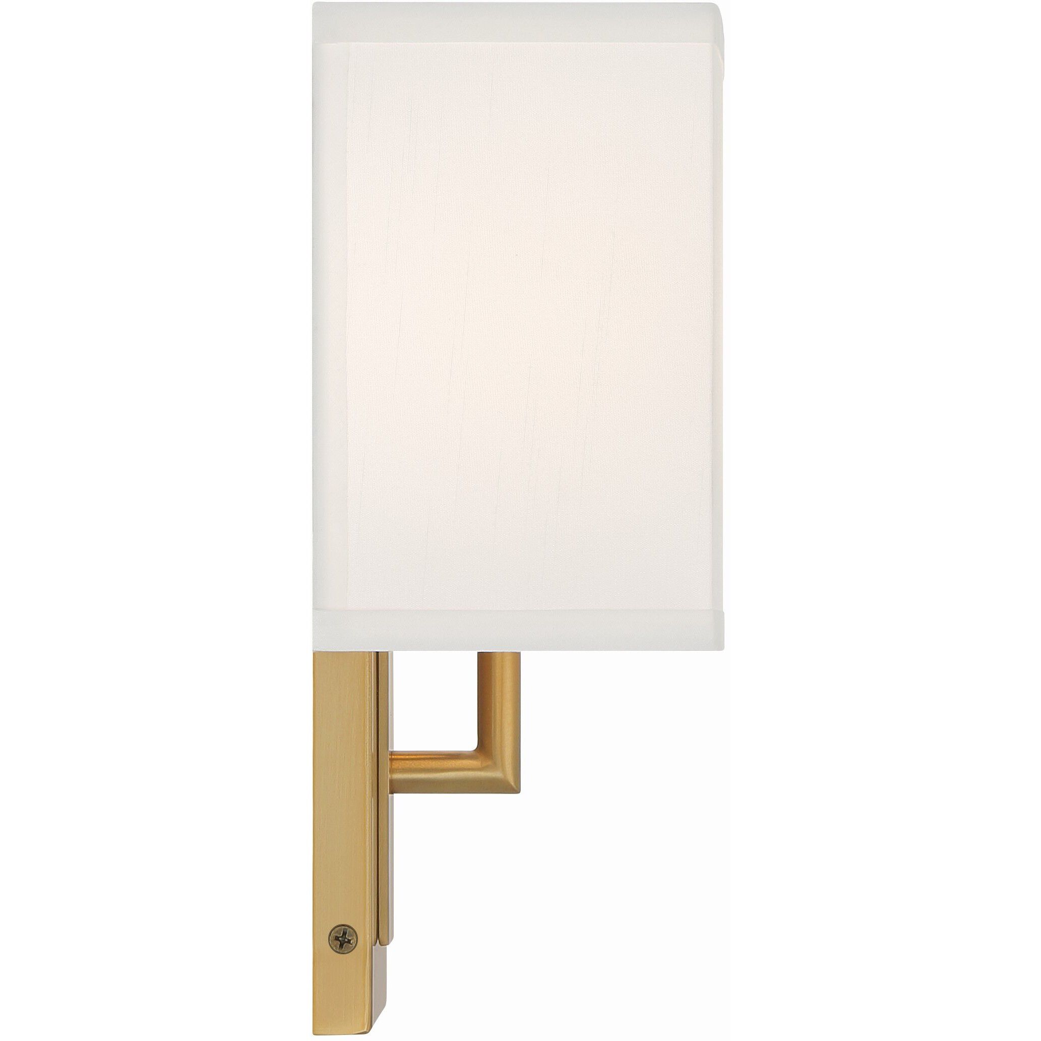 Brent Bath Sconce Wall Light in Vibrant Gold
