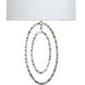 Layla Bath Wall Light in Antique Silver