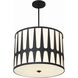 Royston 5 Light 24 inch Black Pendant Ceiling Light