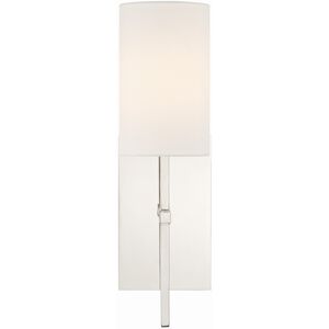 Veronica 1 Light 5 inch Polished Nickel Wall Sconce Wall Light