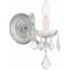 Maria Theresa 1 Light 6 inch Polished Chrome Sconce Wall Light in Clear Hand Cut