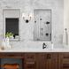 Sylvan Bath Wall Light in Black Forged