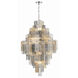 Addis 20 Light 31.5 inch Polished Chrome Chandelier Ceiling Light in Autumn