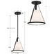 Fulton 1 Light 9.25 inch Black Pendant Ceiling Light