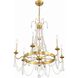 Maizey 6 Light 28 inch Antique Gold Chandelier Ceiling Light