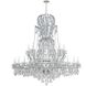 Maria Theresa 37 Light 64 inch Polished Chrome Chandelier Ceiling Light in Clear Swarovski Strass