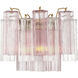 Addis Bath Wall Light in Aged Brass, Spring