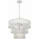 Tiana 3 Light 20.5 inch Matte White Chandelier Ceiling Light