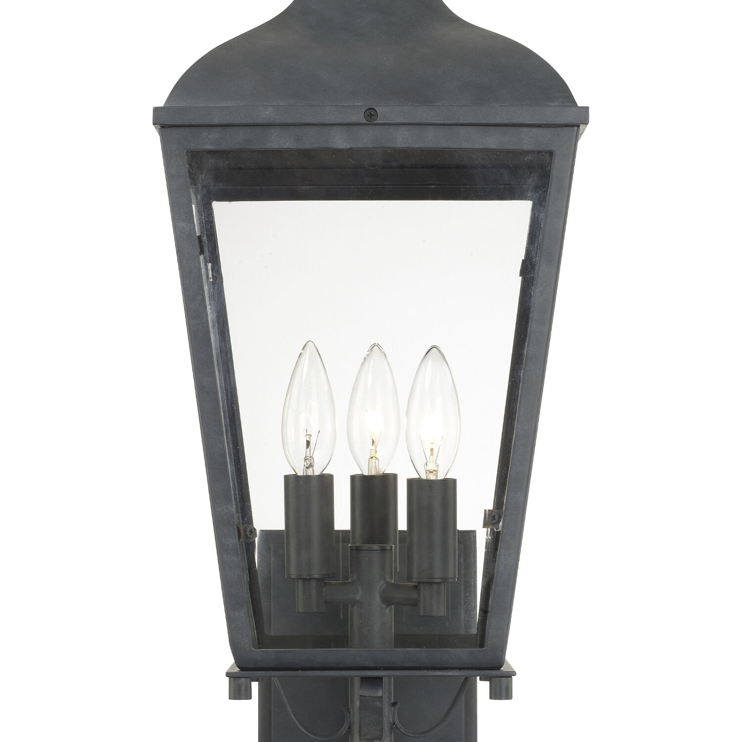 Dumont 3 Light 23.5 inch Graphite Outdoor Sconce