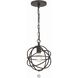 Solaris 1 Light 9.00 inch Mini Pendant