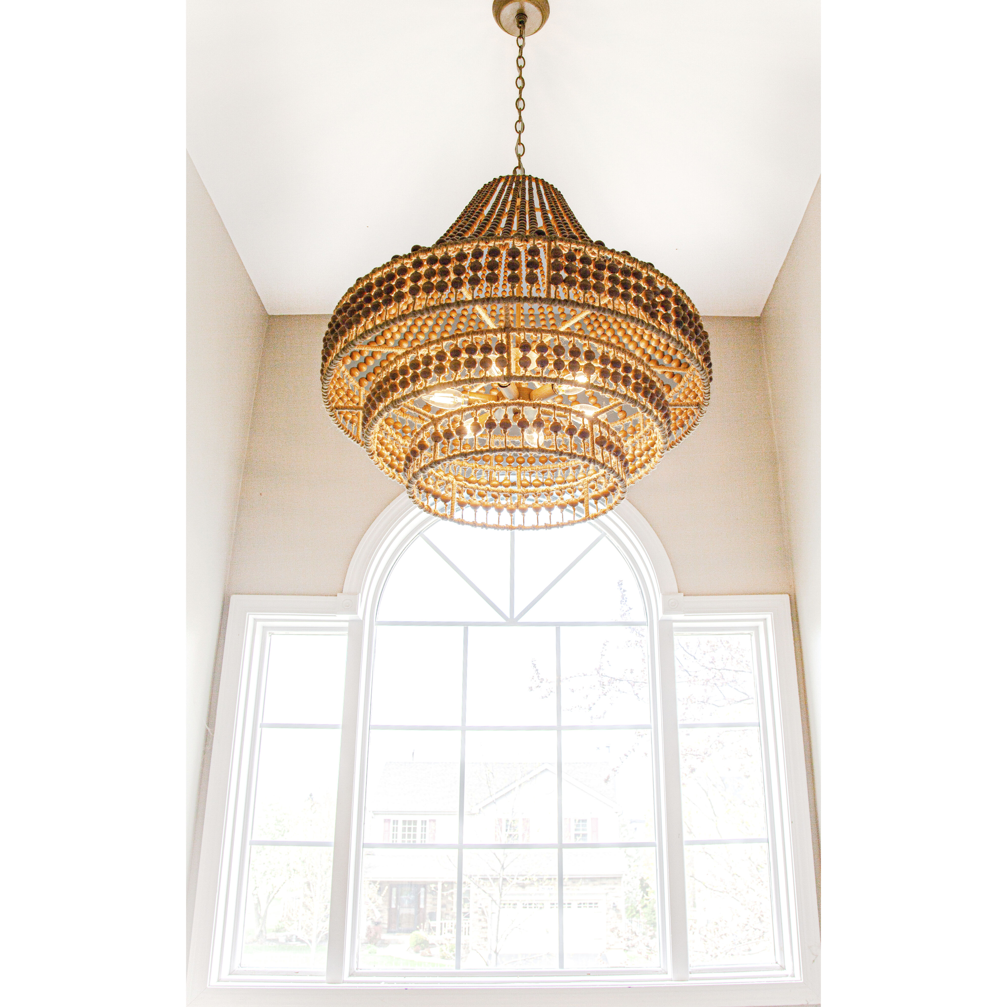 Silas 8 Light 30 inch Burnished Silver Chandelier Ceiling Light