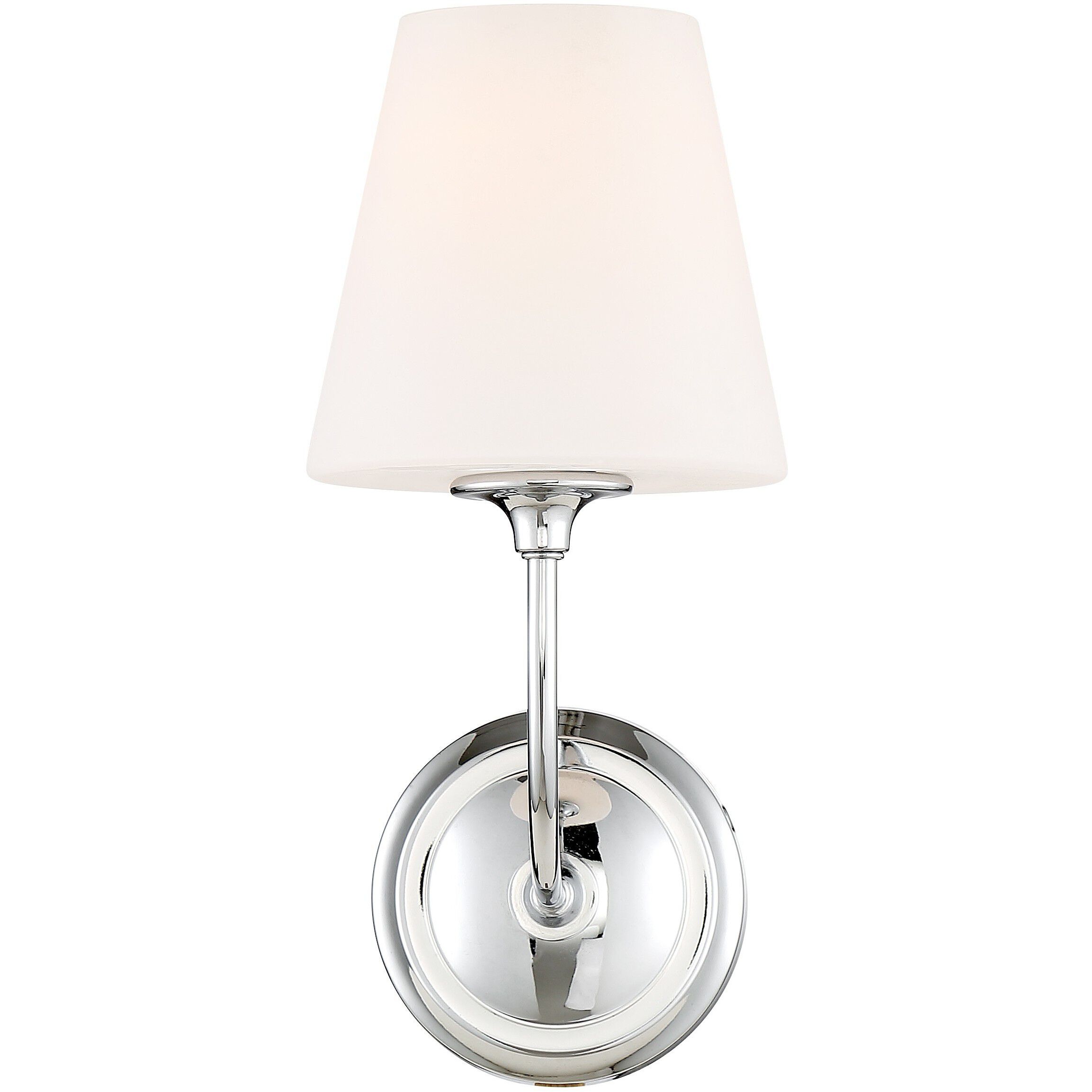 Sylvan Bath Sconce Wall Light in Polished Chrome