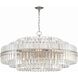 Hayes 32 Light 40.5 inch Polished Nickel Chandelier Ceiling Light