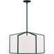 Carlyn 6 Light 24 inch Black Chandelier Ceiling Light