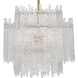 Ackerly 8 Light 23.5 inch Aged Brass Chandelier Ceiling Light