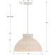 Reese 1 Light 16 inch Matte White Mini Chandelier Ceiling Light