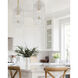 Ackerly 1 Light 8.5 inch Aged Brass Pendant Ceiling Light