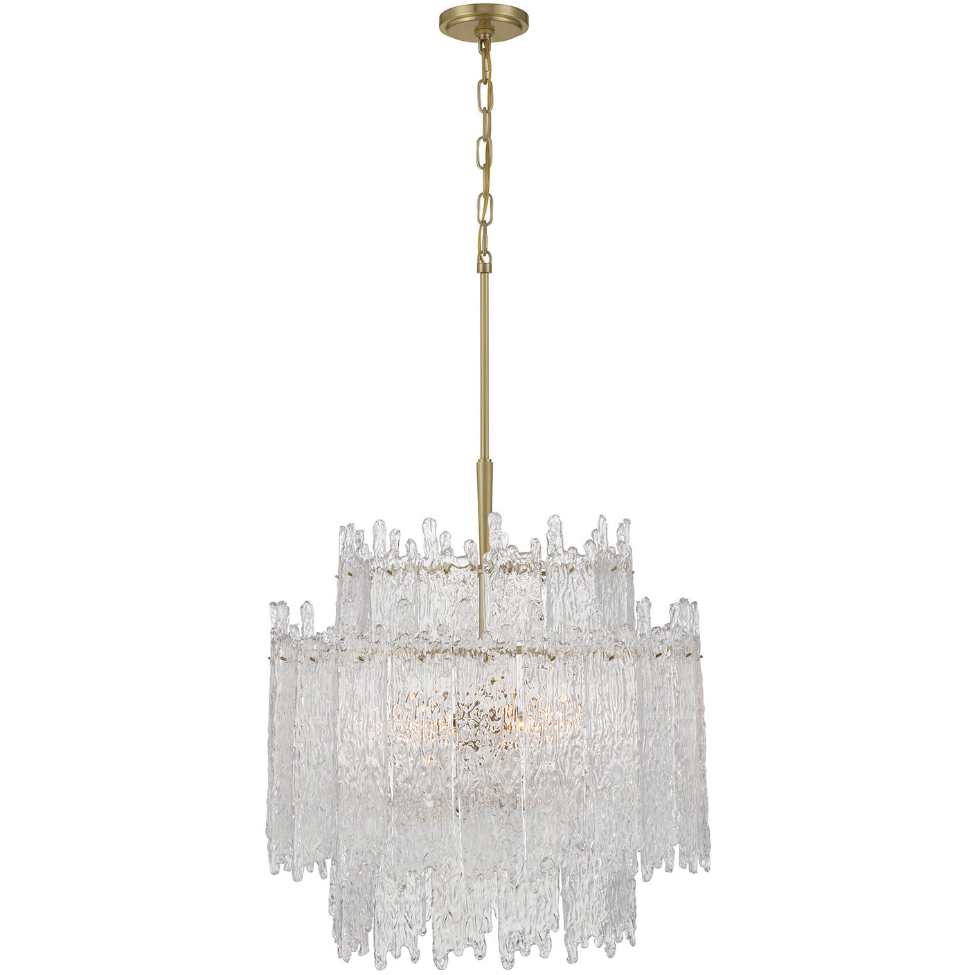 Ackerly 8 Light 23.5 inch Aged Brass Chandelier Ceiling Light