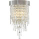 Winfield Bath Wall Light in Antique Silver