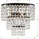 Gabrielle 3 Light 14 inch Matte Black Flush Ceiling Light
