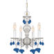 Paris Market 4 Light 13.5 inch Antique White Mini Chandelier Ceiling Light