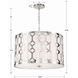 Jennings 5 Light 24.25 inch Polished Nickel Chandelier Ceiling Light