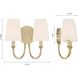 Payton 2 Light 13.5 inch Vibrant Gold Sconce Wall Light