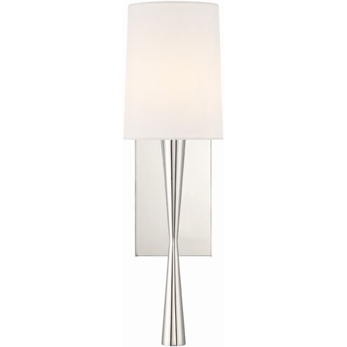 Trenton Sconce Wall Light in Polished Nickel