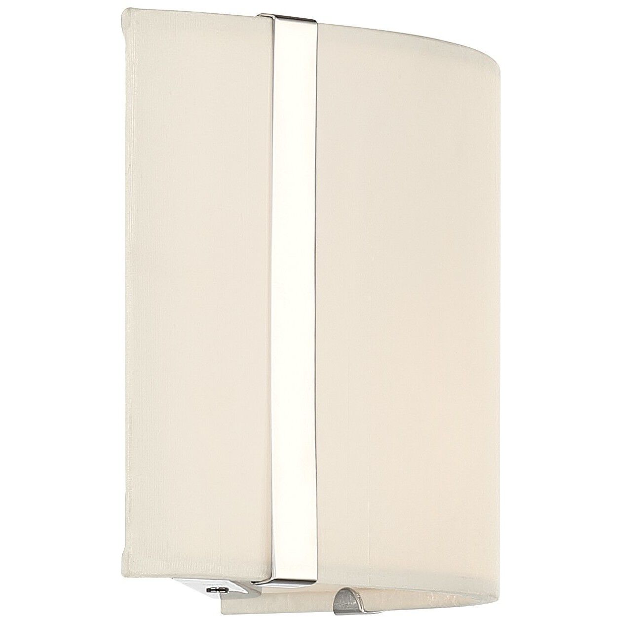 Fulton Sconce Wall Light in Polished Nickel