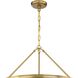 Calypso 6 Light 30 inch Vibrant Gold Chandelier Ceiling Light