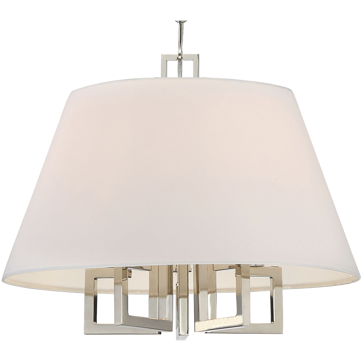 Westwood 5 Light 16 inch Polished Nickel Chandelier Ceiling Light