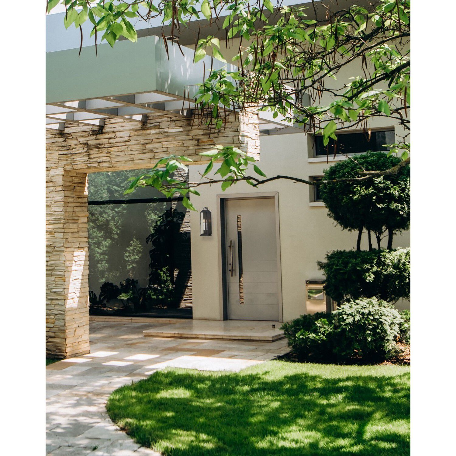 Aspen 1 Light 5 inch Matte Black Sconce Wall Light